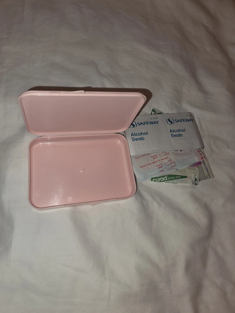 *Vintage* Pink Precious Moments 'Ouch Kit' First Aid Case